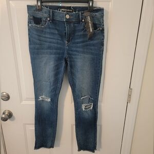 Express NWT ankle legging mid-rise jeans size 12